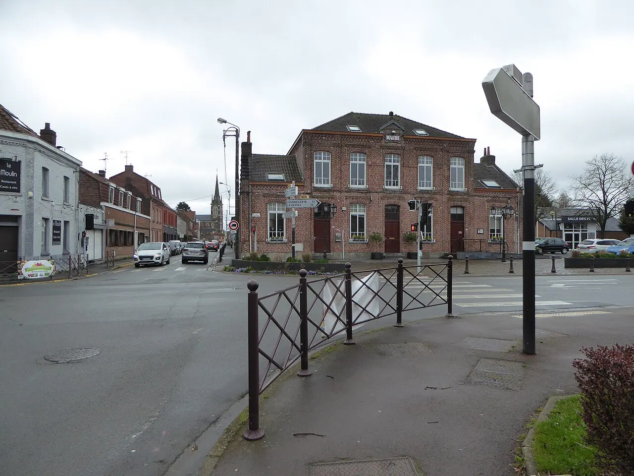 mairie de Beaucamps-Ligny, France