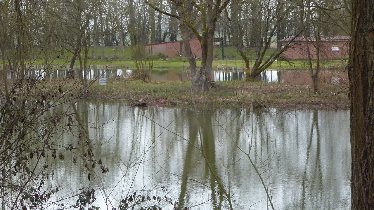 Les étangs de La Broëlle Illies Nord Nord-Pas-de-Calais-Picardie France.