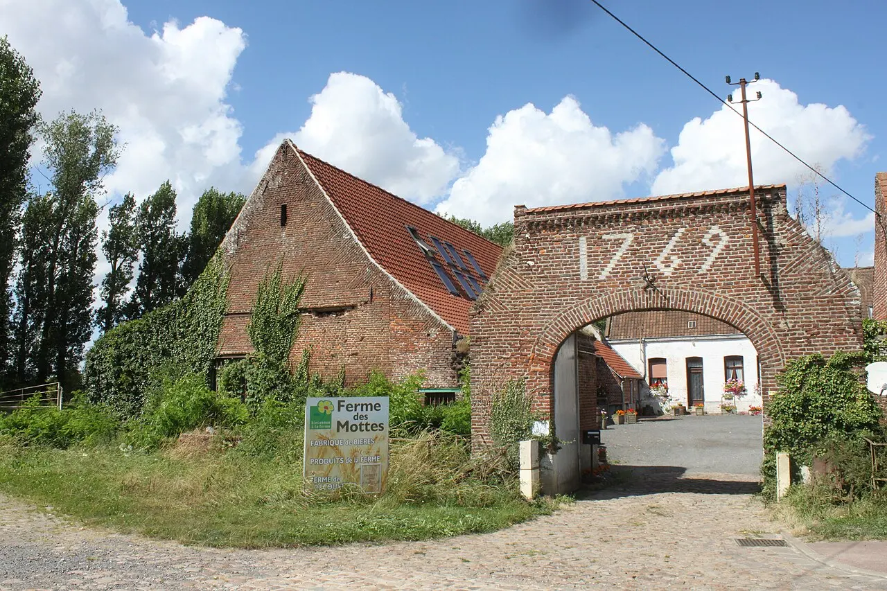 La plus vieille ferme du village datant de 1769