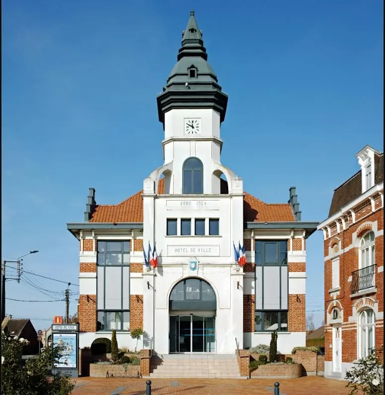 Wavrin mairie face