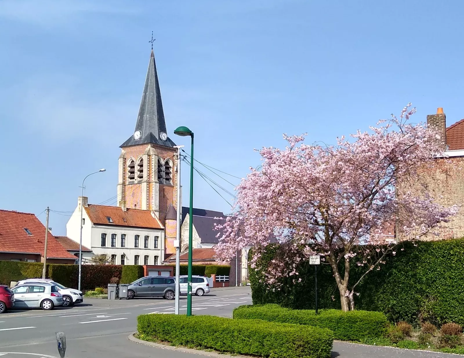L'église de Santes