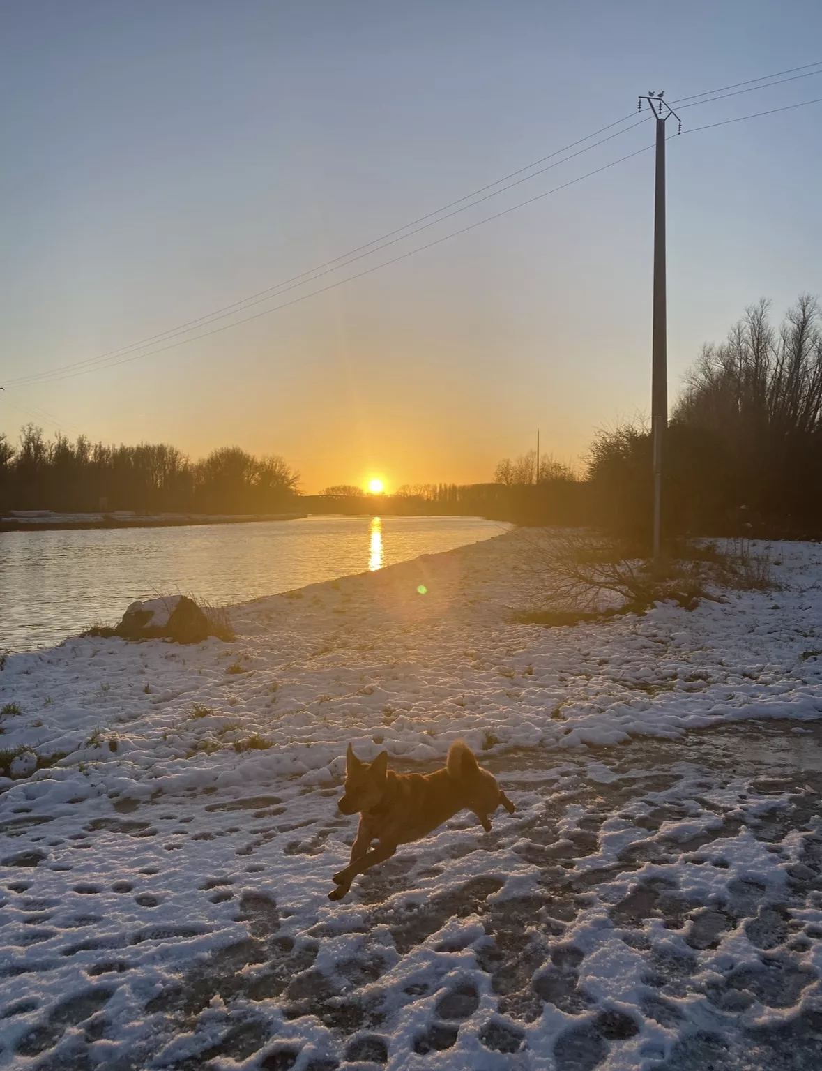 Neige près de la deule — photo de Vanessa M.