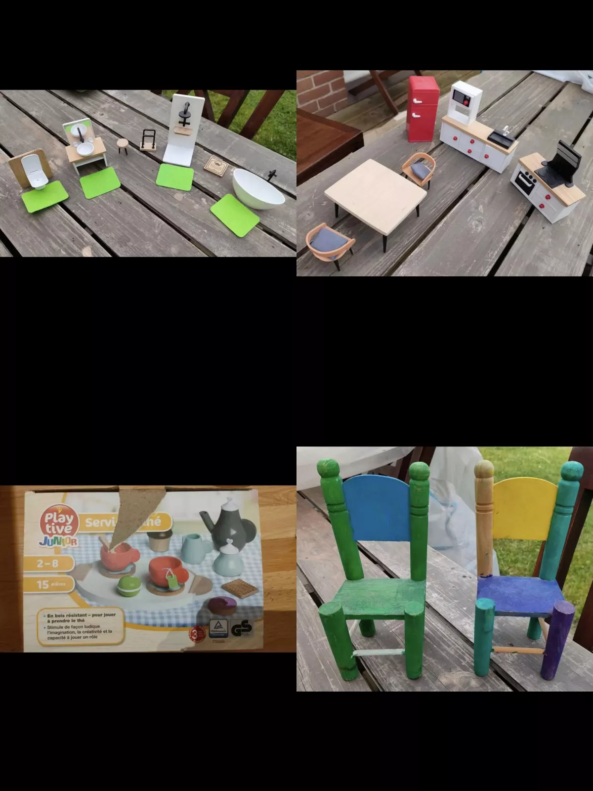 Maison de poupées et accessoires