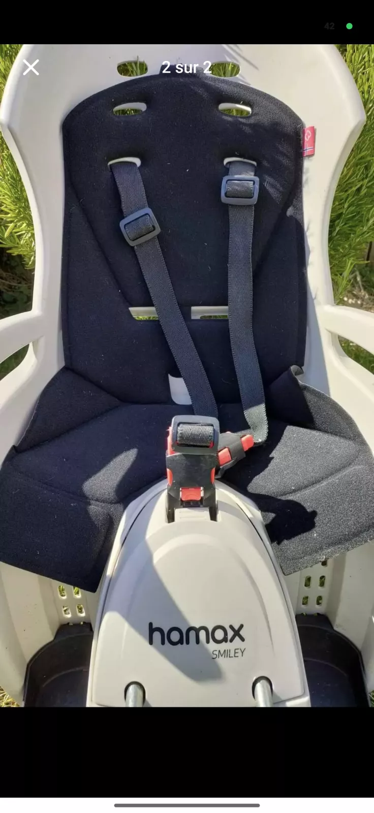 Porte bébé vélo