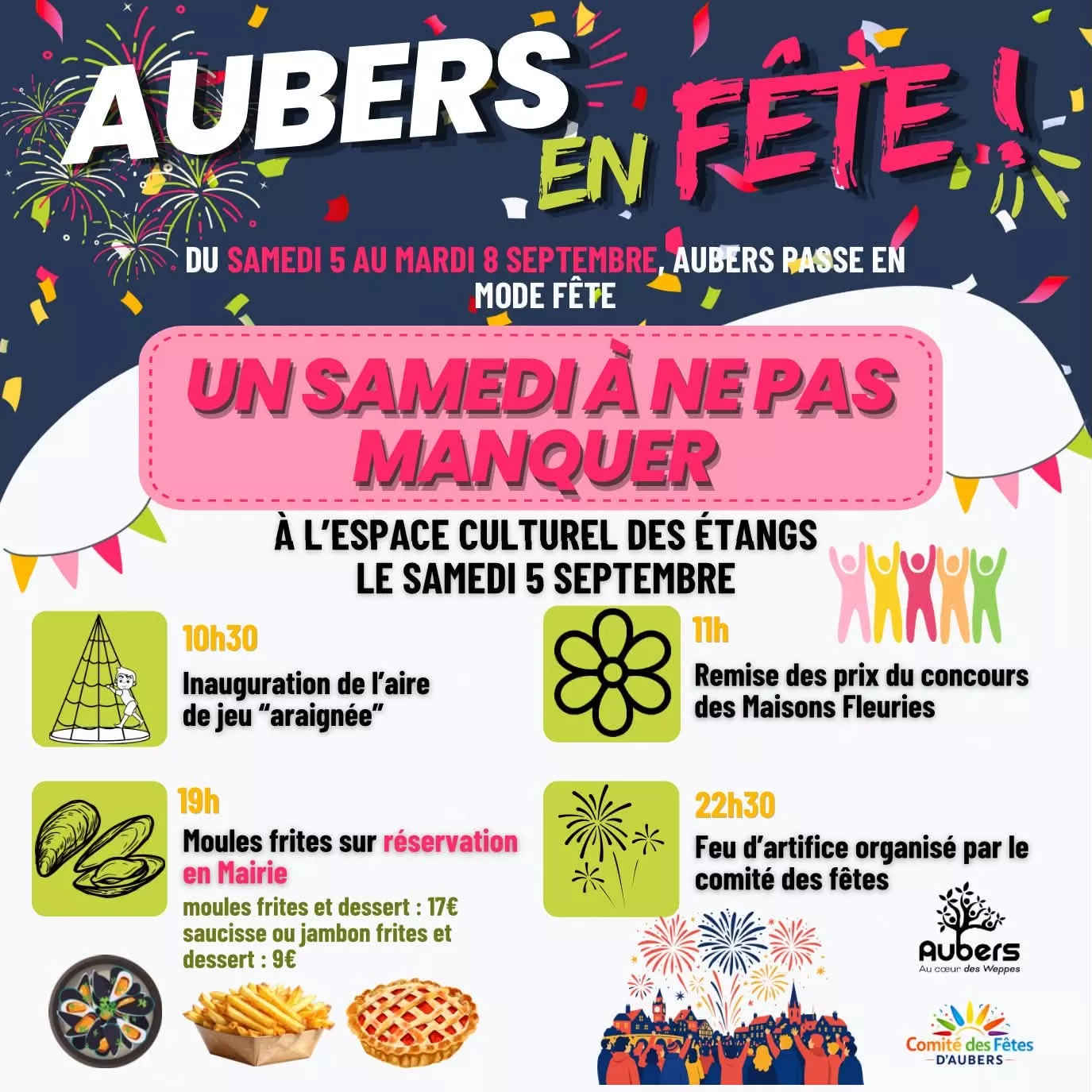 5 septembre - Moules frites et feu d'artifice