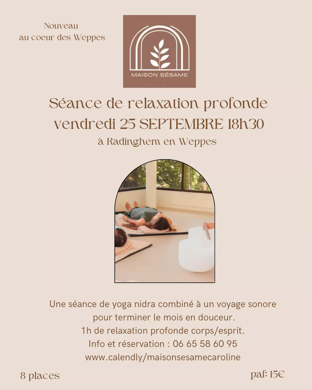 Séance de relaxation profonde