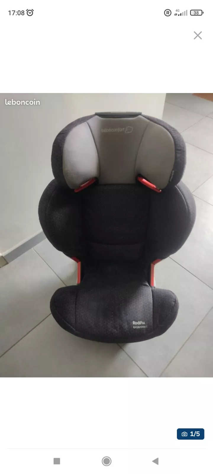 Siège auto Bébé Confort RodiFix