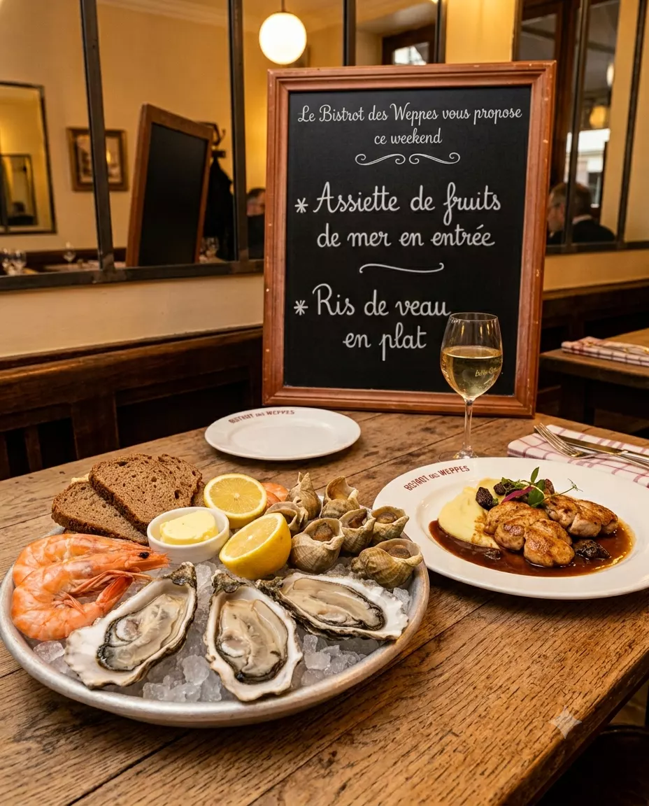 Sortie au Bistrot des weppes ce weekend