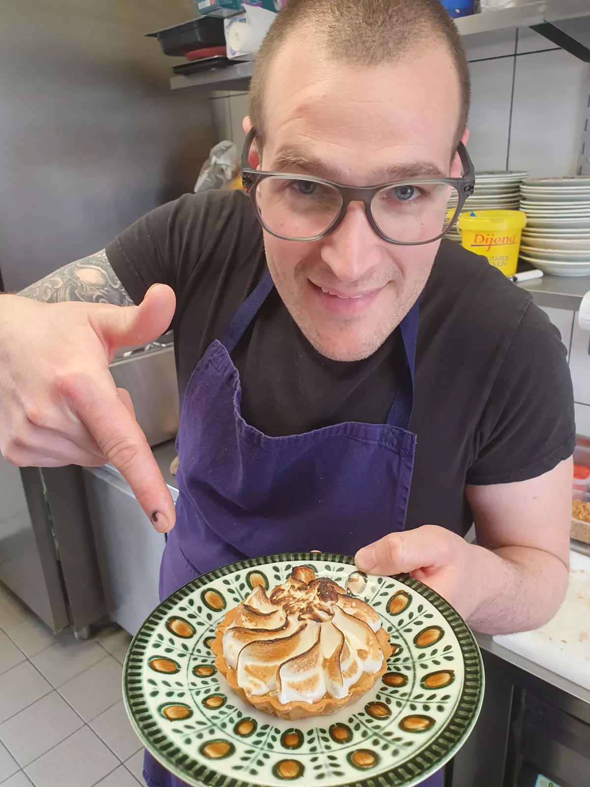 Tarte citron meringuée