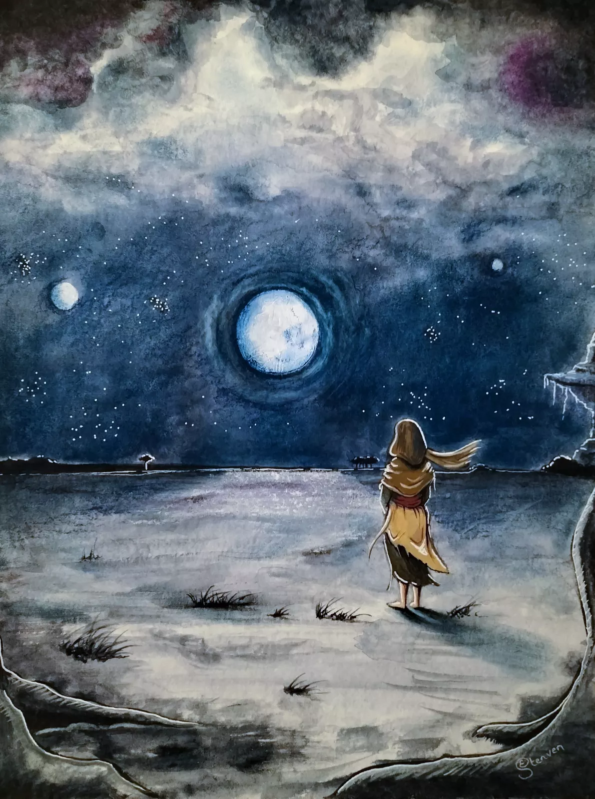 Luna (Exposition 2025 au château de Ruesnes)